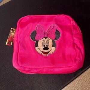 Brand New Minnie Mouse Wallet Black Pouch makeup bag